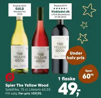 Kvickly Spier The Yellow Wood tilbud