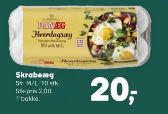 Kvickly Skrabeæg tilbud