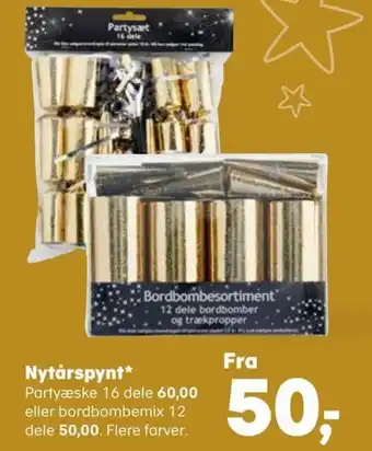 Kvickly Nytårspynt* tilbud