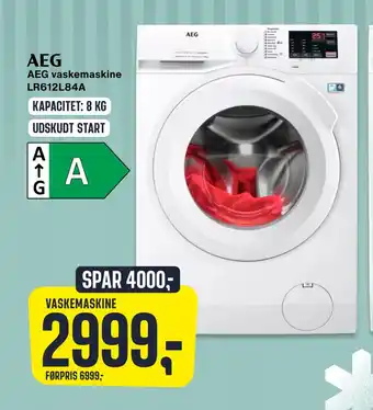 Skousen Aeg vaskemaskine lr612l84a tilbud