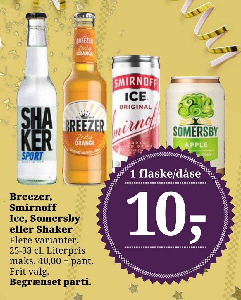 breezer smirnoff ice