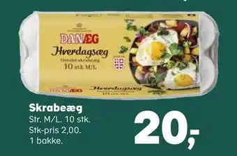 Kvickly Skrabeæg tilbud