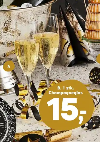 Kvickly Champagneglas tilbud