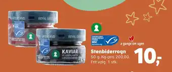 SuperBrugsen Stenbiderrogn tilbud