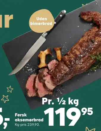 SuperBrugsen Fersk oksemørbrad tilbud