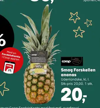SuperBrugsen Smag forskellen ananas tilbud
