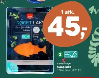 SuperBrugsen Coop laks tilbud