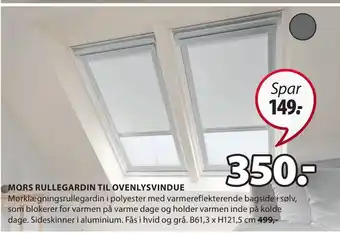 JYSK Mors rullegardin til ovenlysvindue tilbud