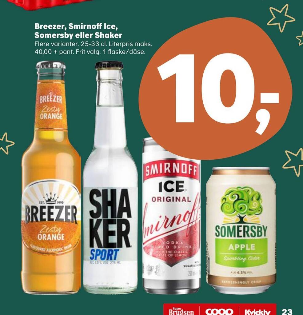 breezer smirnoff ice