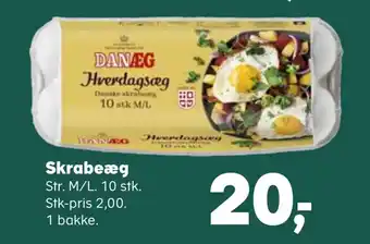 SuperBrugsen Skrabeæg tilbud