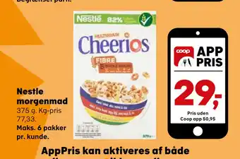 SuperBrugsen Nestle morgenmad tilbud