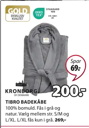 JYSK Tibro badekåbe tilbud