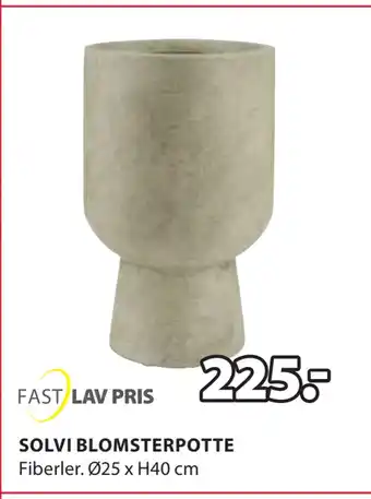 JYSK Solvi blomsterpotte tilbud
