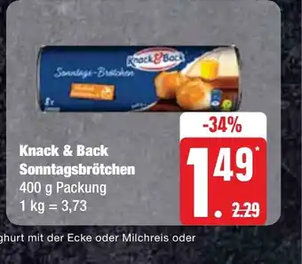 Knack & Back Sonntagsbrötchen