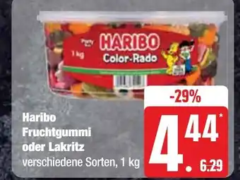 Zentralmarkt Haribo Fruchtgummi oder Lakritz tilbud