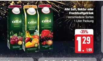Zentralmarkt Albi Saft, Nektar oder Fruchtsaftgetränk tilbud