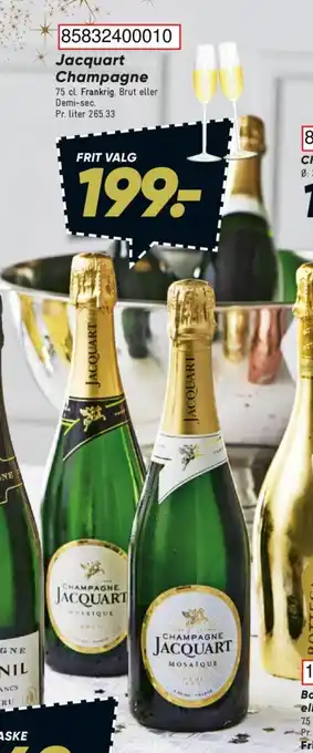 Bilka Jacquart Champagne tilbud