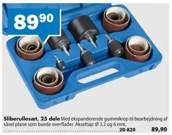 Sliberullesæt, 25 dele