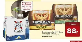 Dagli'Brugsen Grimbergen eller 1664 Blanc tilbud
