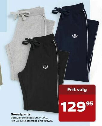 Kvickly Sweatpants tilbud