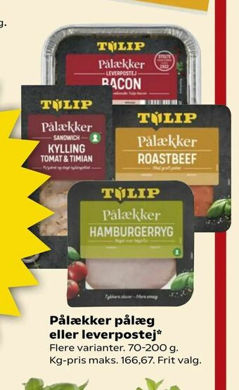 Kvickly Pålækker pålæg eller leverpostej tilbud
