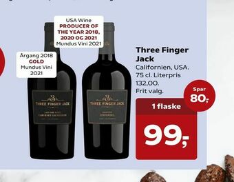 Kvickly Three Finger Jack tilbud