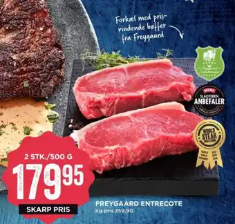 MENY FREYGAARD ENTRECOTE tilbud