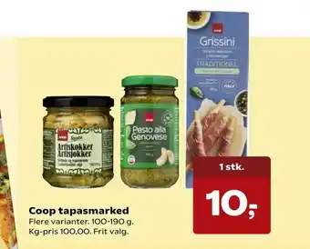 Kvickly Coop tapasmarked tilbud