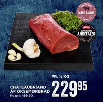 CHATEAUBRIAND AF OKSEMØRBRAD