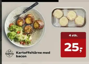 Kvickly Kartoffeltårne med bacon tilbud
