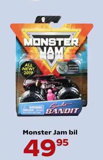 Kvickly Monster Jam bil tilbud