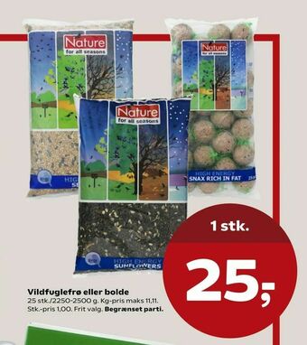 Vildfuglefrø eller bolde
