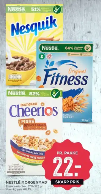 MENY NESTLÉ MORGENMAD tilbud