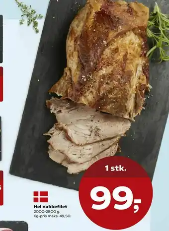Kvickly Hel nakkefilet tilbud