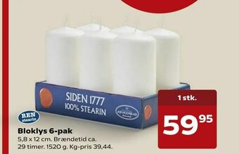 Kvickly Bloklys 6-pak tilbud