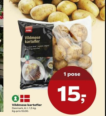 Kvickly Vildmose kartofler tilbud