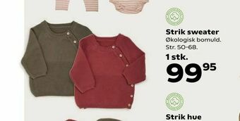 Kvickly Strik sweater tilbud