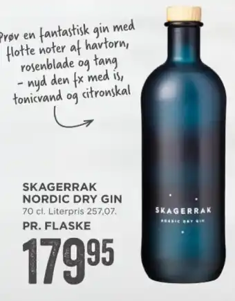 MENY SKAGERRAK NORDIC DRY GIN tilbud