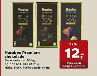 SuperBrugsen Marabou Premium chokolade tilbud