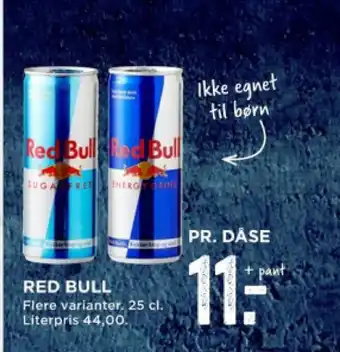 MENY RED BULL tilbud