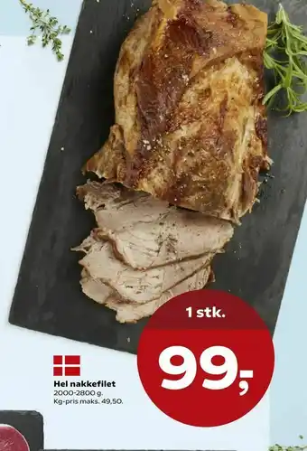 SuperBrugsen Hel nakkefilet tilbud