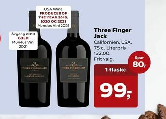 SuperBrugsen Three Finger Jack tilbud