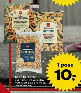 SuperBrugsen Coop kartofler tilbud