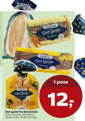 SuperBrugsen Det gode fra Schulstad tilbud