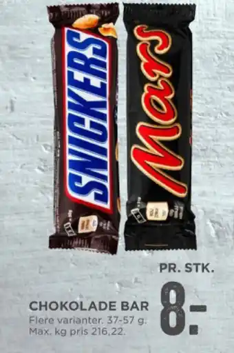 CHOKOLADE BAR