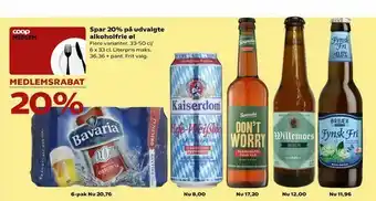 SuperBrugsen Spar 20% på udvalgte alkoholfrie øl tilbud
