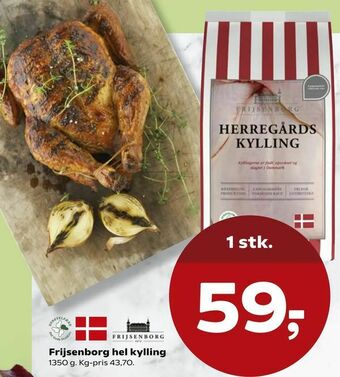 SuperBrugsen Frijsenborg hel kylling tilbud
