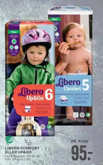 LIBERO COMFORT ELLER UP&GO