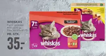 MENY WHISKAS tilbud