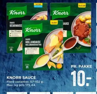 MENY KNORR SAUCE tilbud